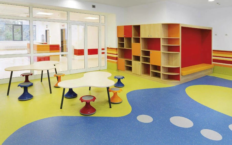 幼教中心PVC地板