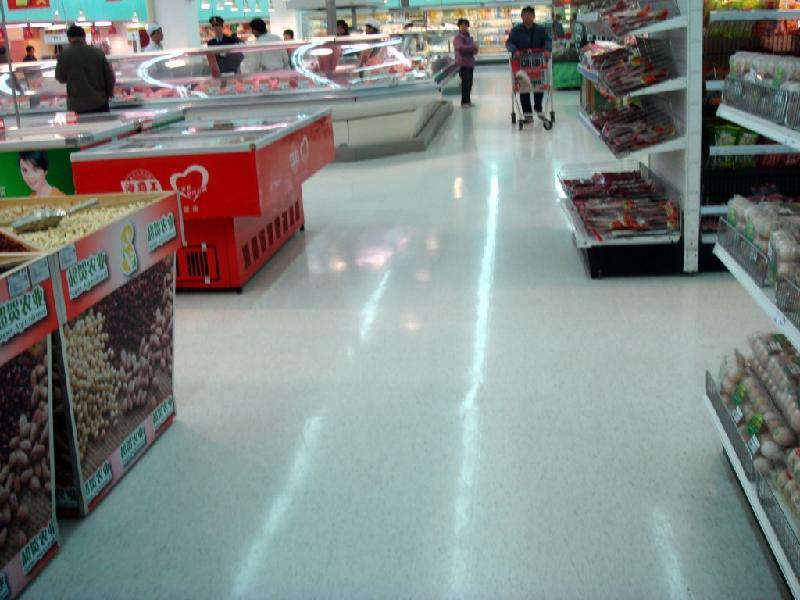 超市塑膠地板