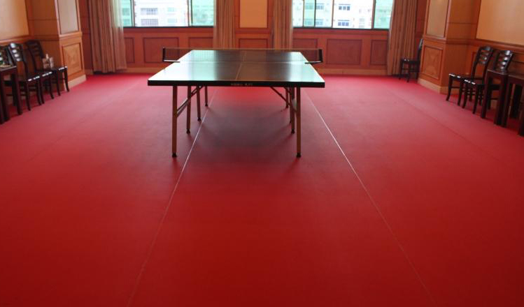 乒乓球室運動地板